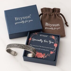 Silver Men's Cuff Bracelet